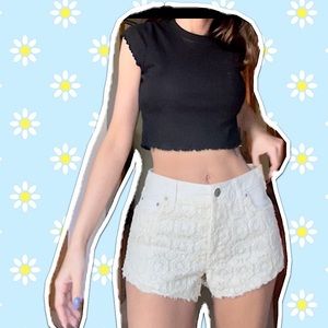 FREE PEOPLE JEAN SHORTS SIZE 25